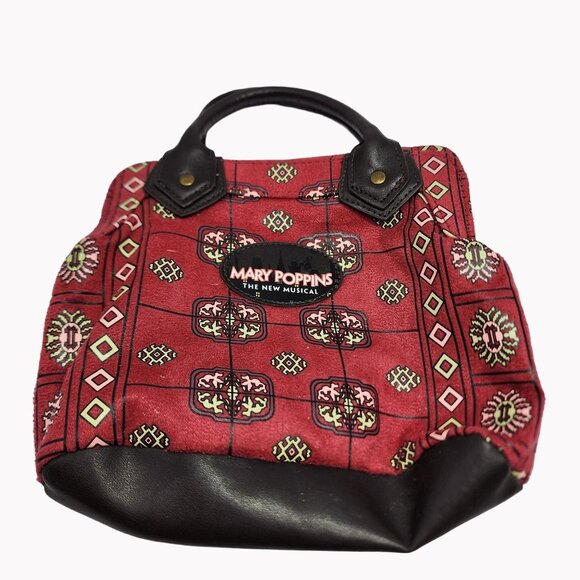 Mary Poppins Musical Themed Red Mini Carpet Handbag - Picture 1 of 7